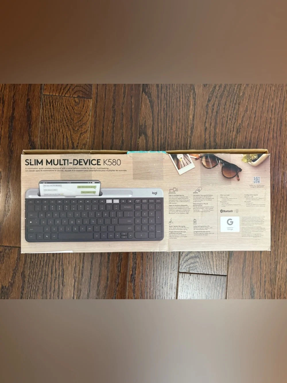 Logitech Slim Multi-Device K580 Wireless Keyboard